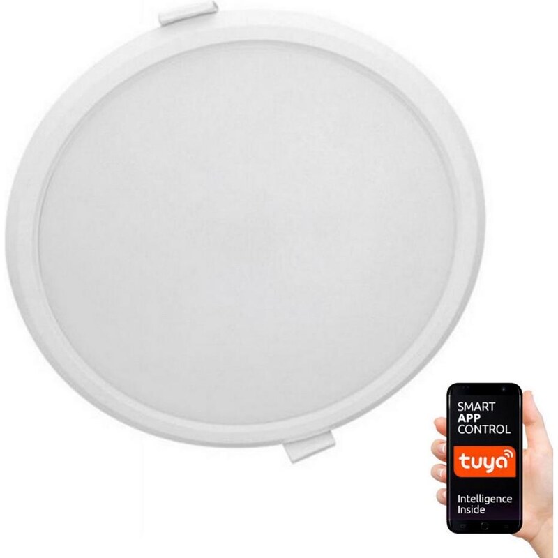 Wojnarowscy LED Stmívatelné podhledové svítidlo ALGINE LED/12W/230V Wi-Fi Tuya kulatý WJ0332