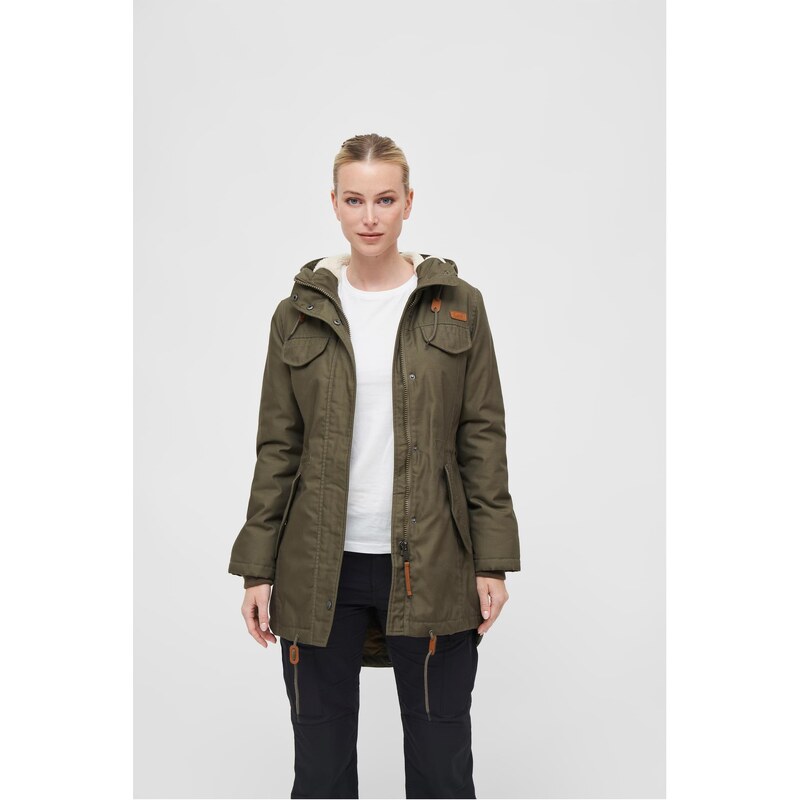 Brandit Dámská Marsh Lake Parka olivové 107070379
