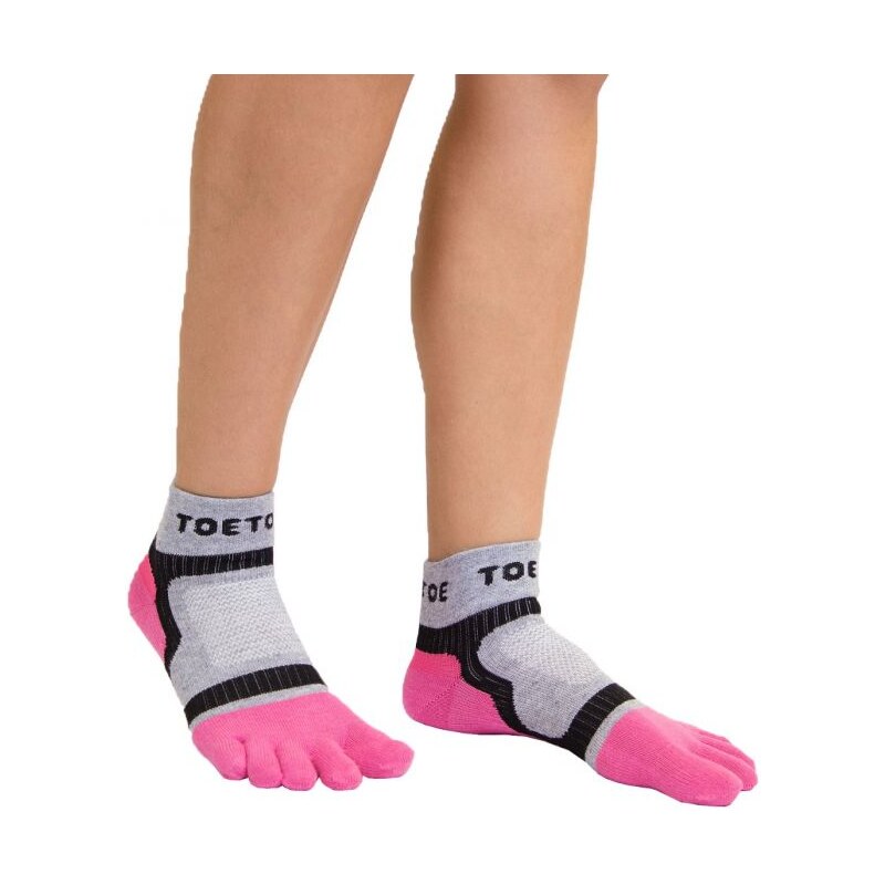 LIGHT RUNNER běžecké prstové ponožky ToeToe růžová M