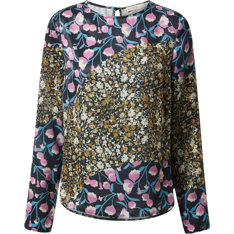 Oasis Halenka námořnická modř / nebeská modř / olivová / světle růžová 109390373