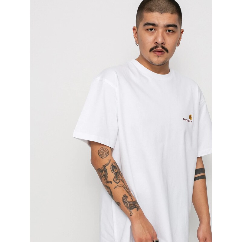 Carhartt WIP American Script (white)bílá