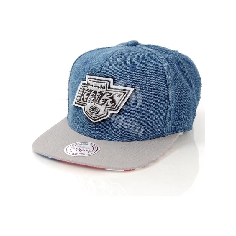 Mitchell and Ness Mitchell & Ness USA LA Kings Denim Snapbacks