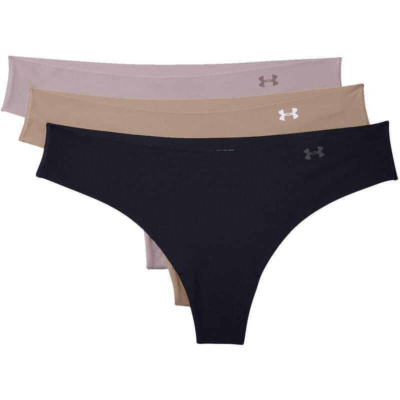 Kalhotky Under Armour PS Thong 3Pack -BLK 1325615-004