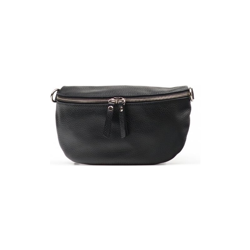 Blaire Kožená crossbody ledvinka Nadine černá 65236616