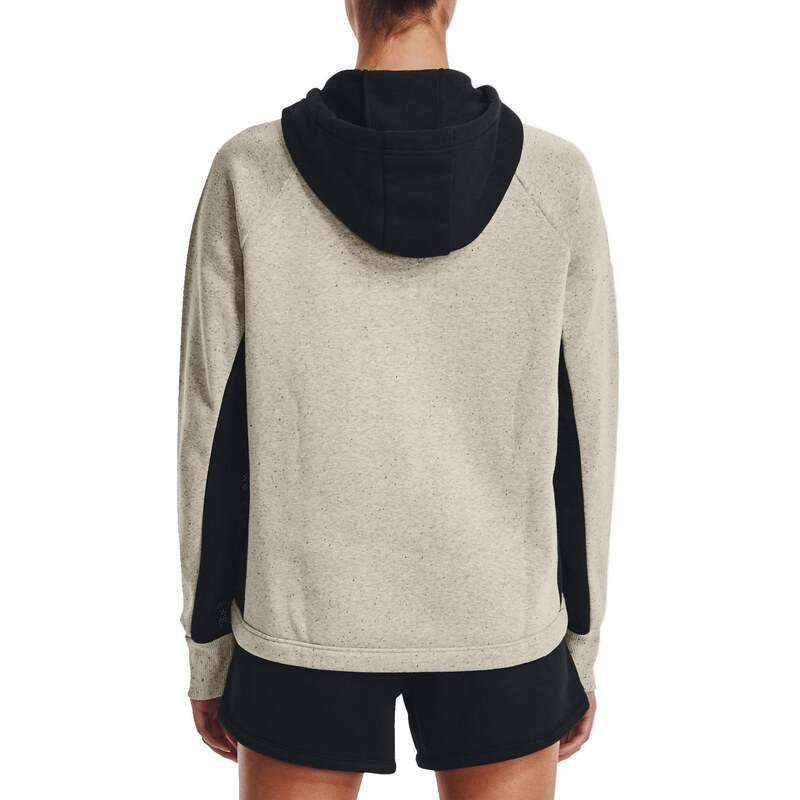 Mikina s kapucí Under Armour Rival + FZ Hoodie-BRN 1369852-279