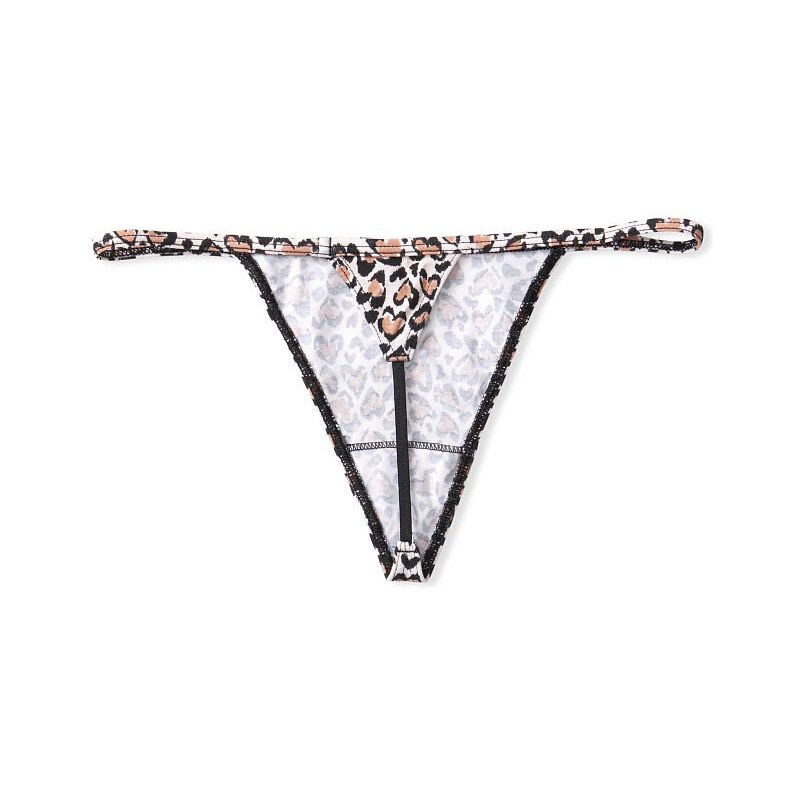 Victoria's Secret sexy leopardí tanga Stretch Cotton V-string Panty