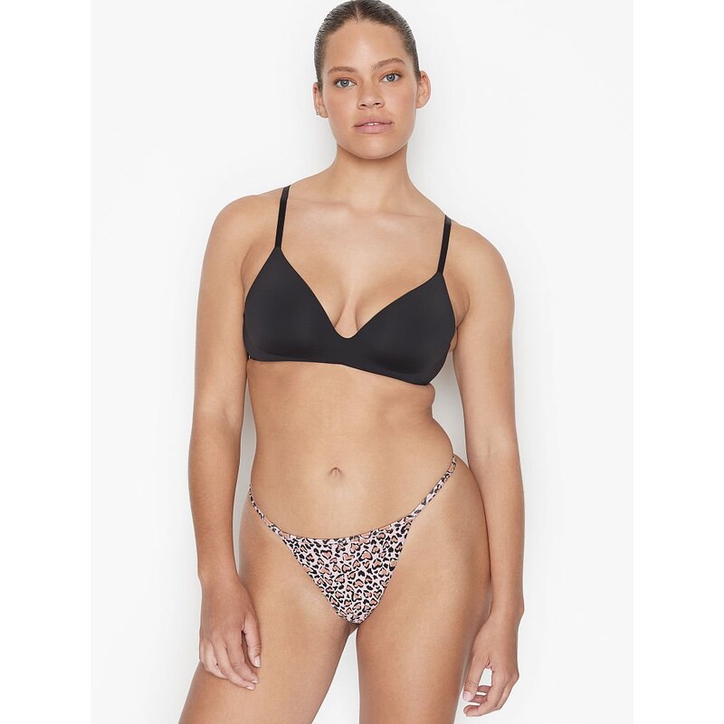 Victoria's Secret sexy leopardí tanga Stretch Cotton V-string Panty