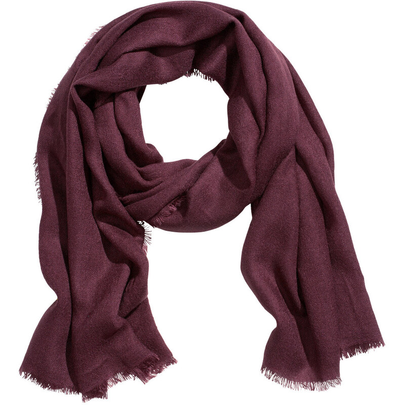 H&M Scarf with fringe trims