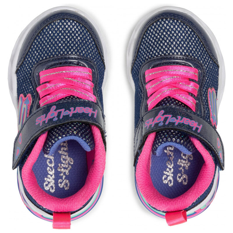 Dětské tenisky Skechers Heart Lights 302304N/NVMT Svítící