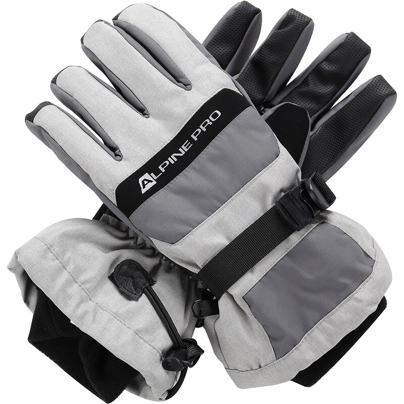 Lyžařské rukavice Alpine Pro MIRON - šedá