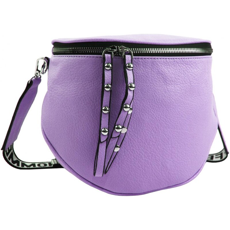 ROSY BAG Trendy velká ledvinka pro dámy fialová 67901621