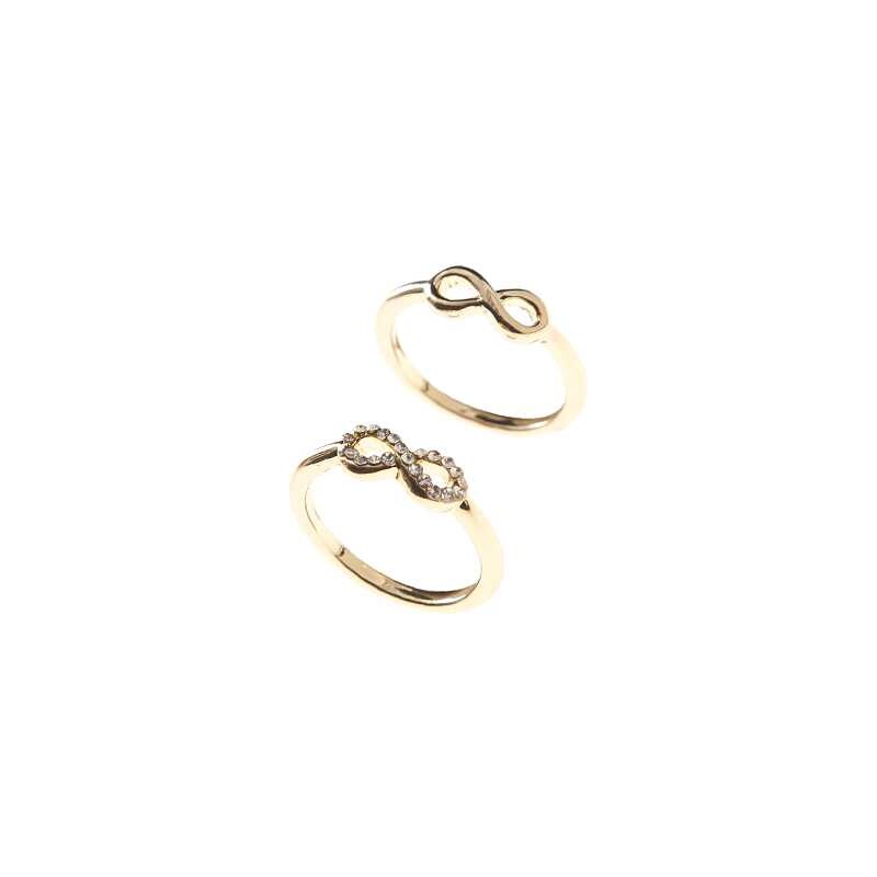 Tally Weijl Gold Ring 2-Pack