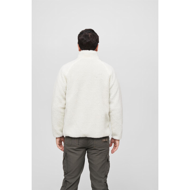 Pánská bunda // Brandit Teddyfleece Jacket white