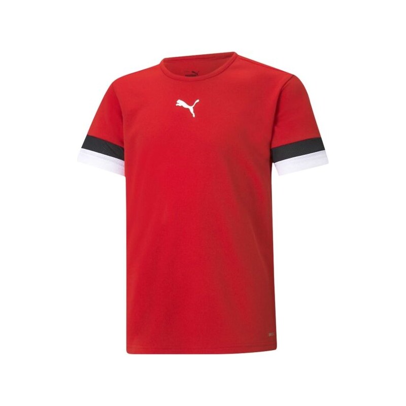 Puma TEAMRISE JERSEY TEE Dětské fotbalové triko