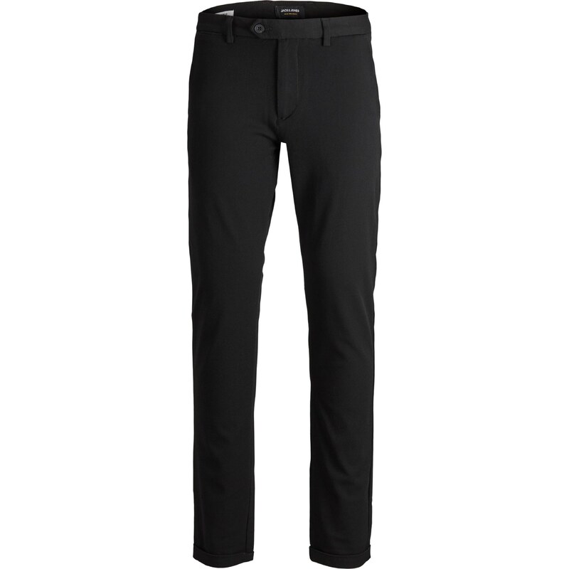 JACK & JONES Chino kalhoty JJMarco JJConnor 769 černá