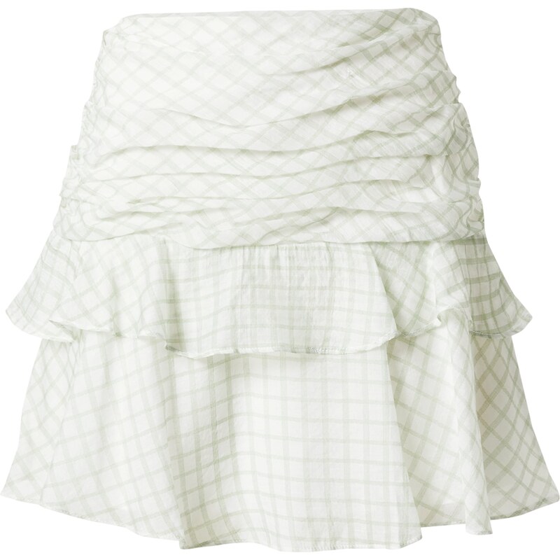 MINKPINK Sukně OXLEY rákos / bílá 109104367