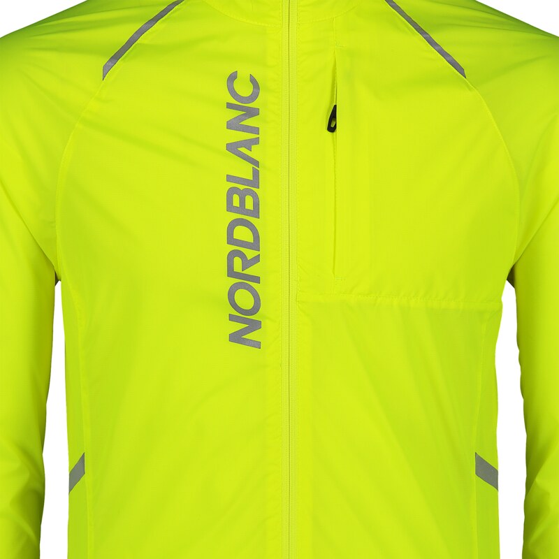 Nordblanc Žlutá pánská ultralehká sportovní bunda HILLSIDE