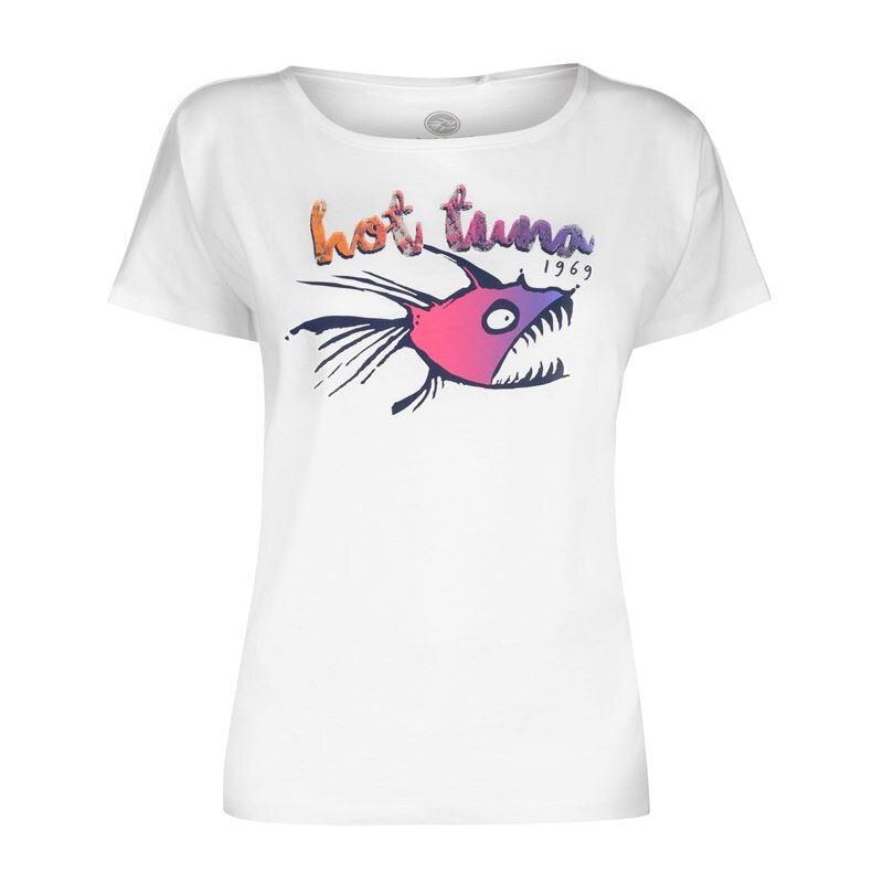 Hot Tuna T-Shirt Flo Fish White - GLAMI.cz
