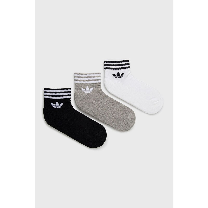 Ponožky adidas Originals (3-pack) HC9550 bílá barva, HC9550