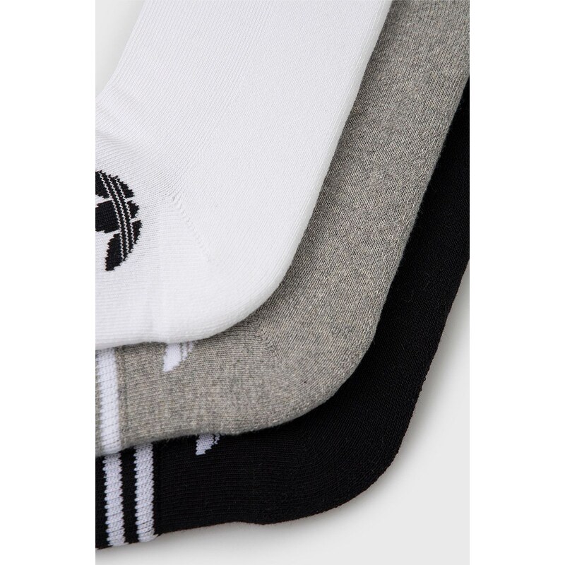 Ponožky adidas Originals (3-pack) HC9550 bílá barva, HC9550