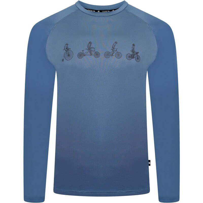 Pánské funkční tričko Dare2b RIGHTEOUS III modrošedá