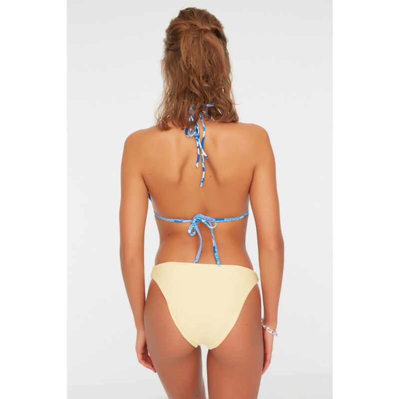 Trendyol Yellow Basic Bikini Bottom