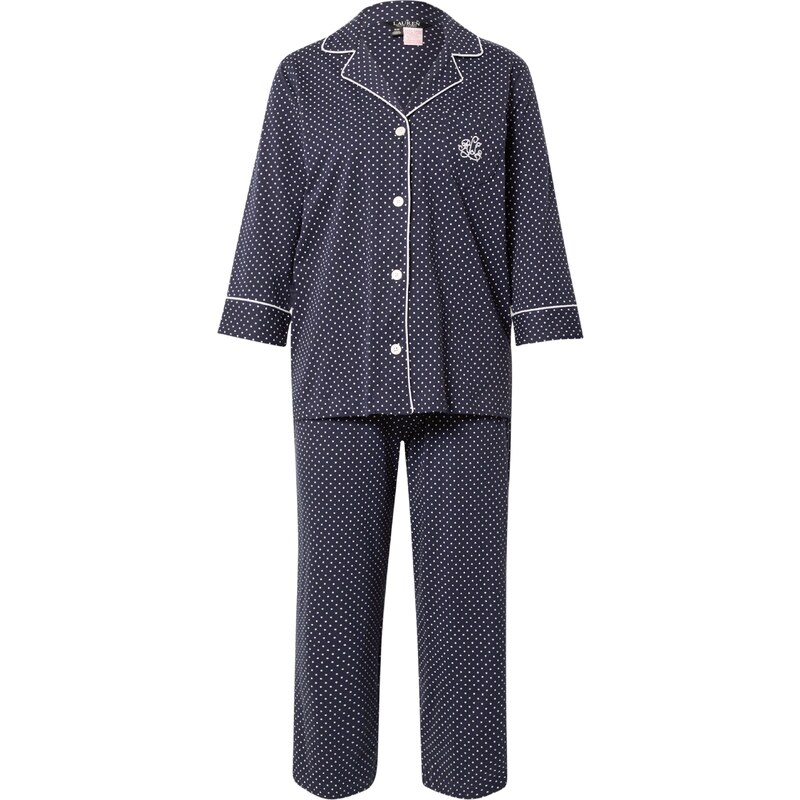 Lauren Ralph Lauren Pyžamo námořnická modř / bílá