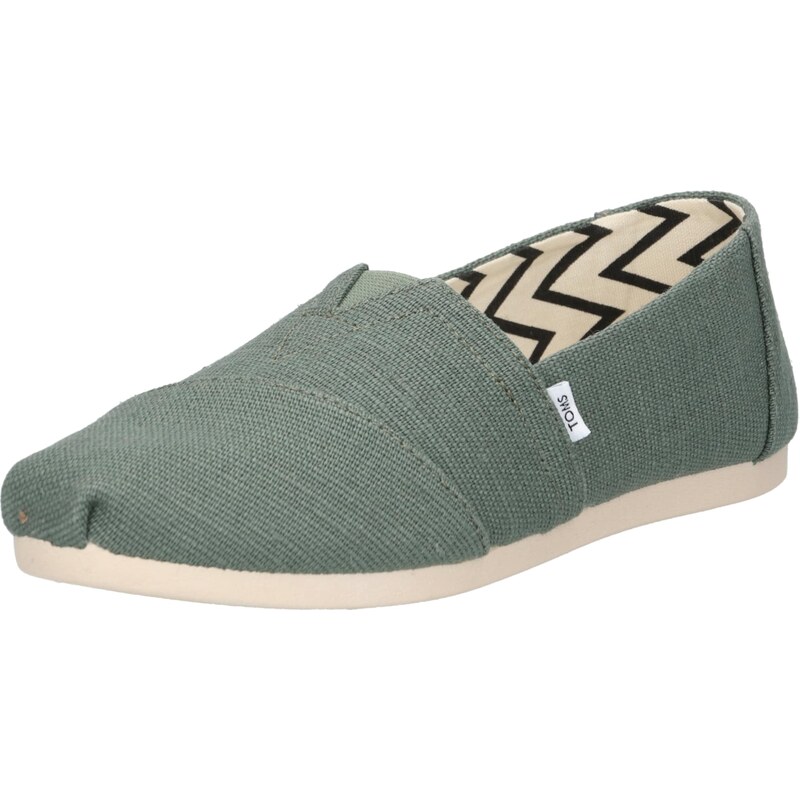 TOMS Slipper pastelově zelená 98249152