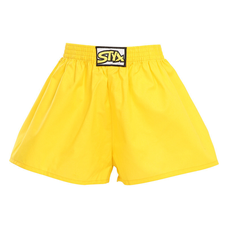 Dětské trenky Styx klasická guma žluté (J1068) 6-8 let