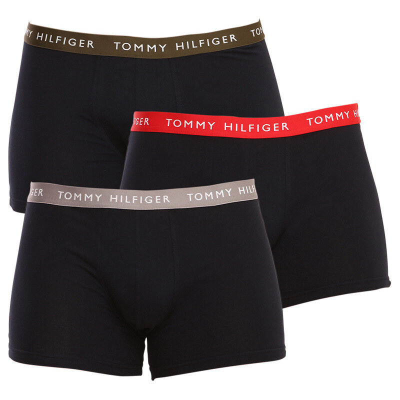 3PACK pánské boxerky Tommy Hilfiger tmavě modré (UM0UM02324 0TD)