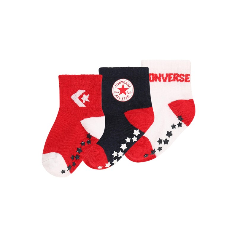 CONVERSE Ponožky námořnická modř / červená / bílá