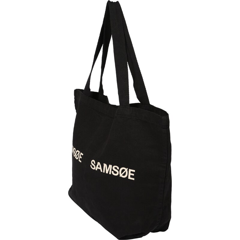 Samsøe Samsøe Nákupní taška Frinka černá / bílá 94939403