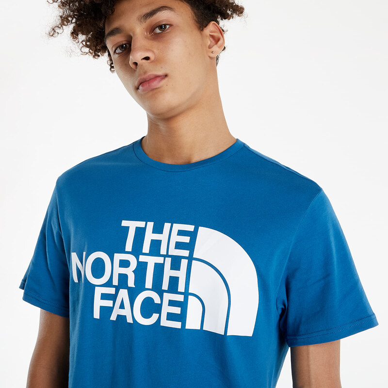 Pánské tričko The North Face M Standard Ss Tee Modrá - GLAMI.cz