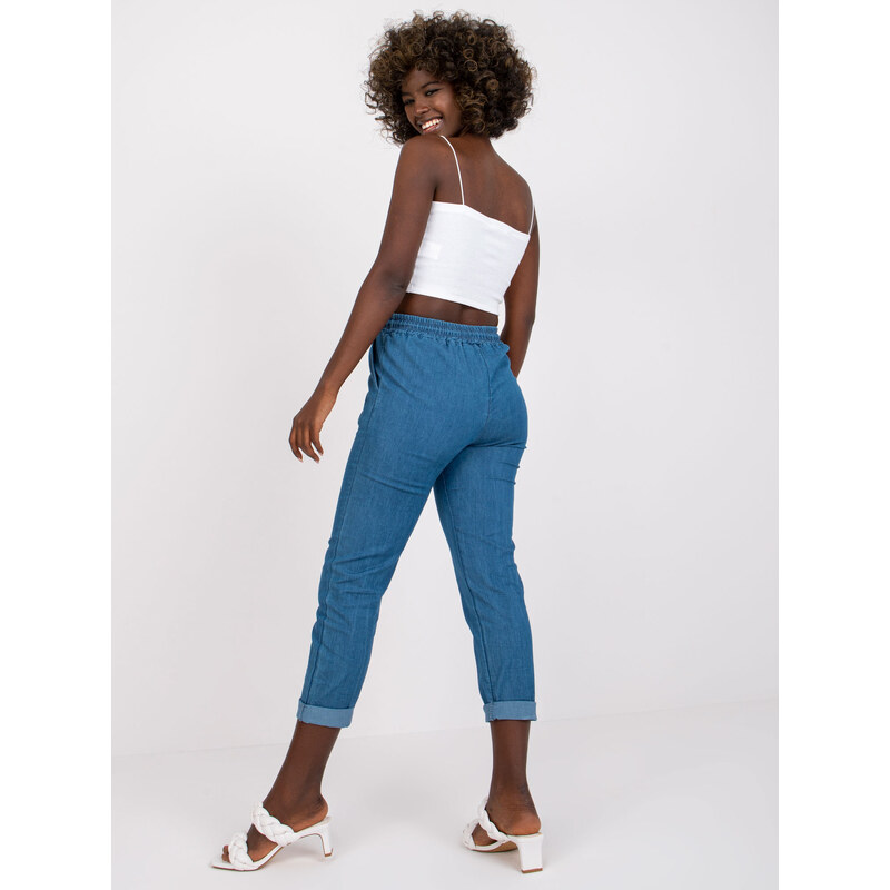 Italy Moda Trousers-DHJ-SP-5039.25P-blue