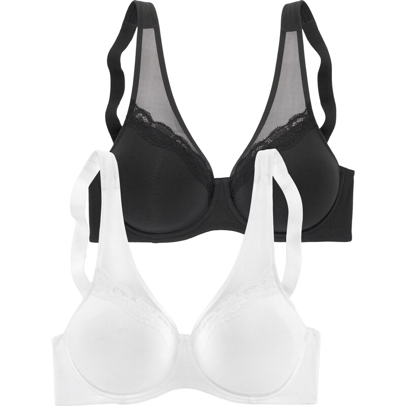 PETITE FLEUR Minimizer černá / bílá 106810680
