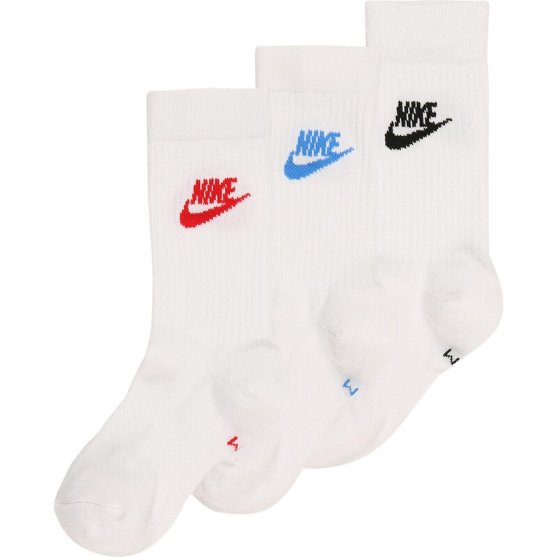 Nike Sportswear Ponožky Everyday Essential světlemodrá / červená