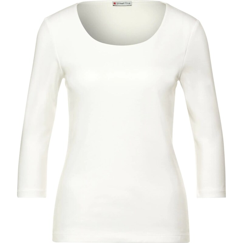 STREET ONE Tričko Pania offwhite
