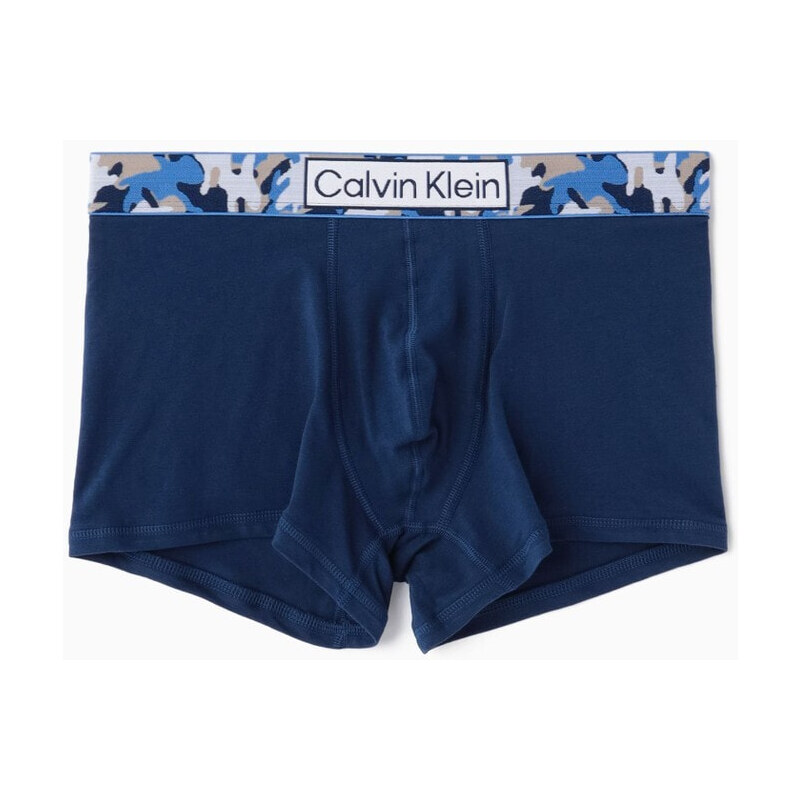 Trenýrky Camo NB3140A - C5F - Tmavě modrá - Calvin Klein