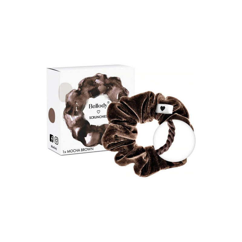 Bellody Original Scrunchies 1 ks, Mocha Brown