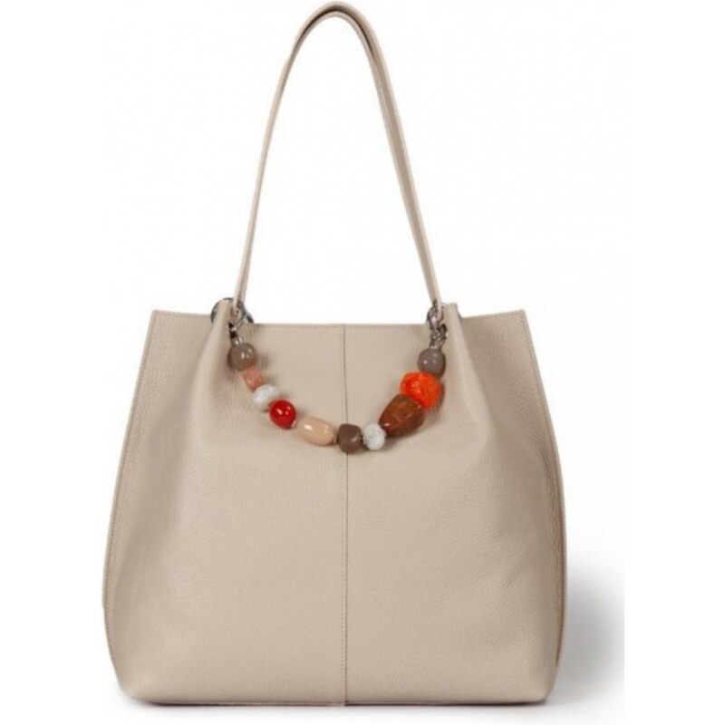 Roberta Gandolfi kabelka Ginevra - beige 68137930