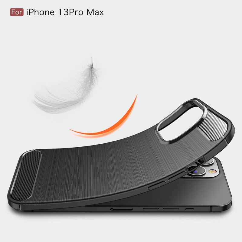 iPouzdro.cz Ochranný kryt pro iPhone 13 Pro MAX - Carbon Fibre