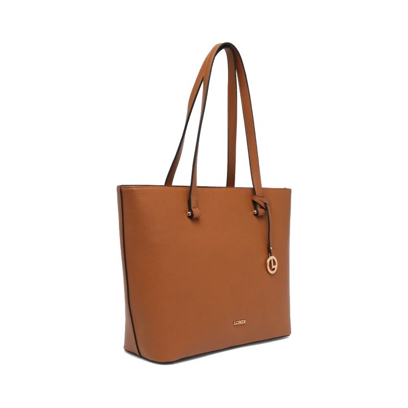 L.CREDI Maxima Shopper Cognac