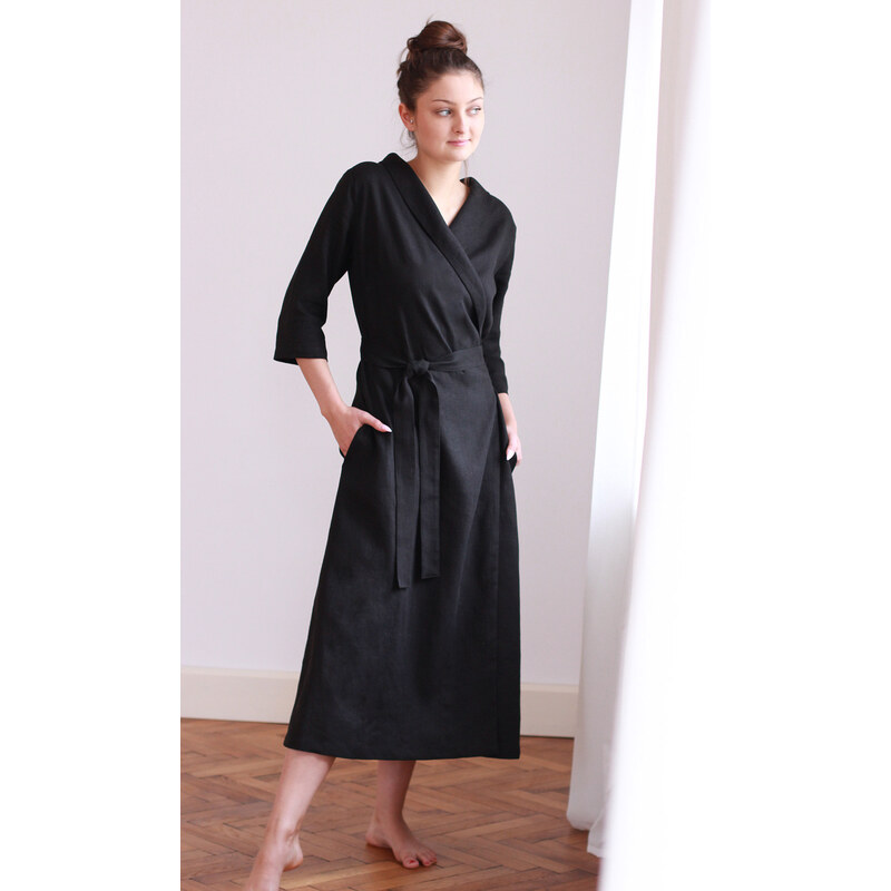 100% lněné české šaty Lotika excellent quality 83991532