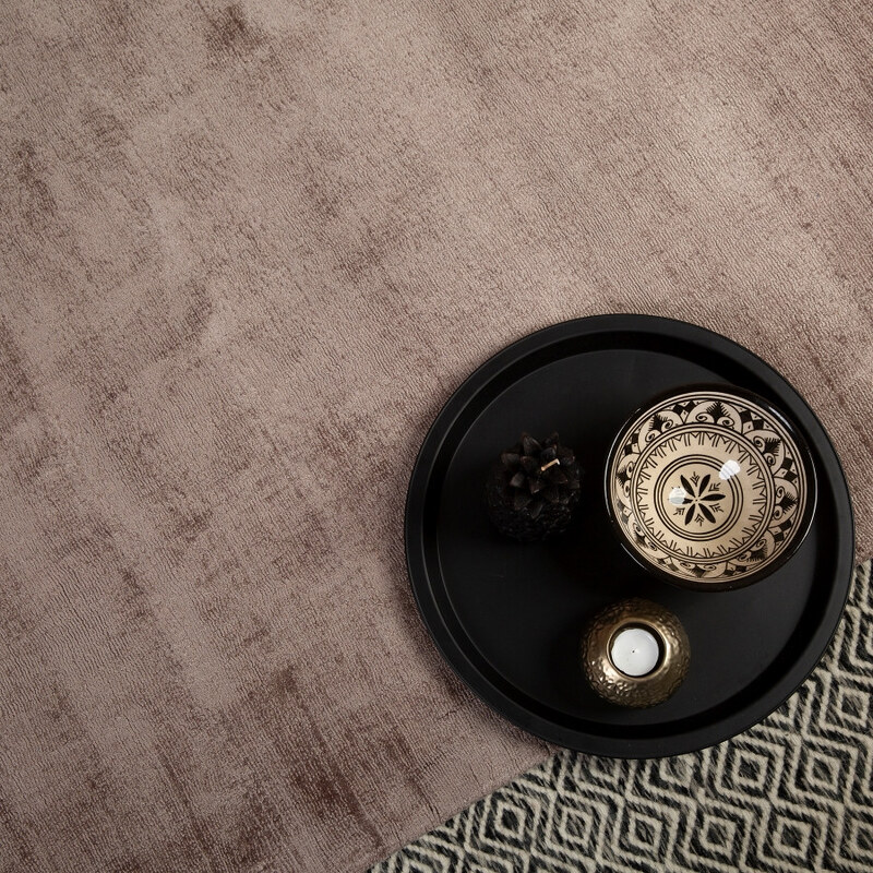 Obsession koberce Ručně tkaný kusový koberec Maori 220 Taupe - 80x150 cm