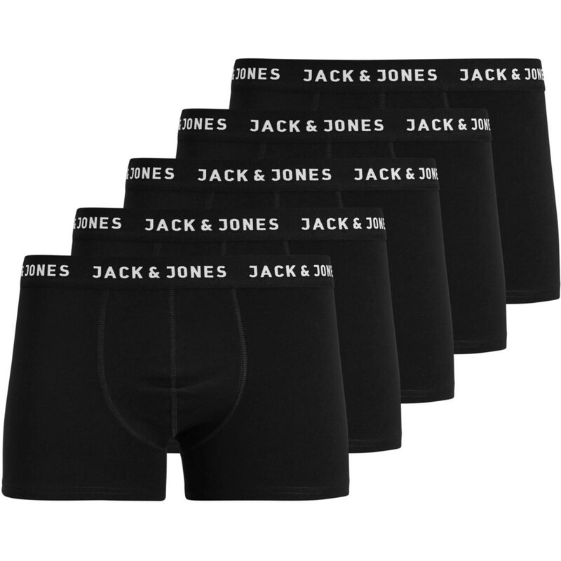 Jack & Jones Junior Spodní prádlo JACHUEY černá / bílá