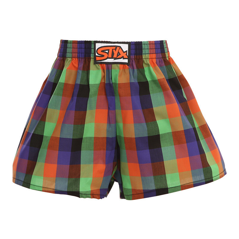 Dětské trenky Styx klasická guma vícebarevné (J912) 6-8 let