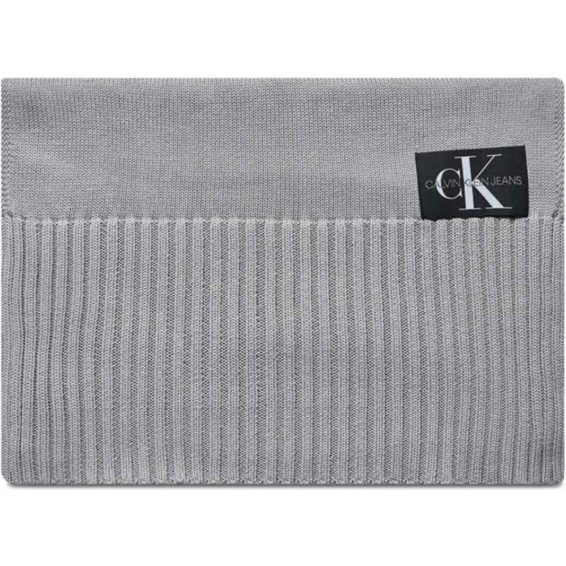 Calvin Klein pánská šedá šála