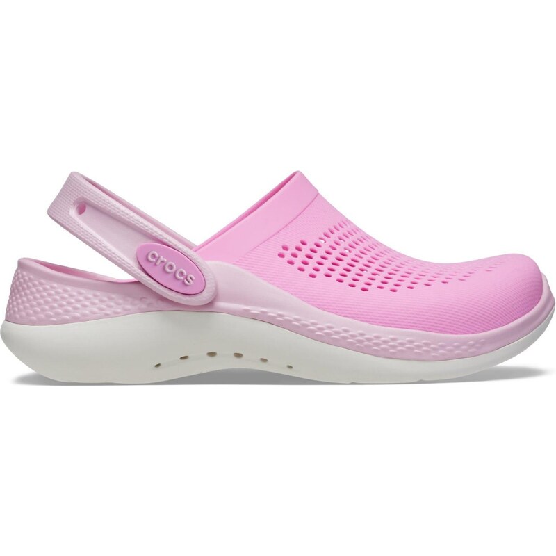 Pantofle Crocs LiteRide 360 Clog Kids - Taffy Pink