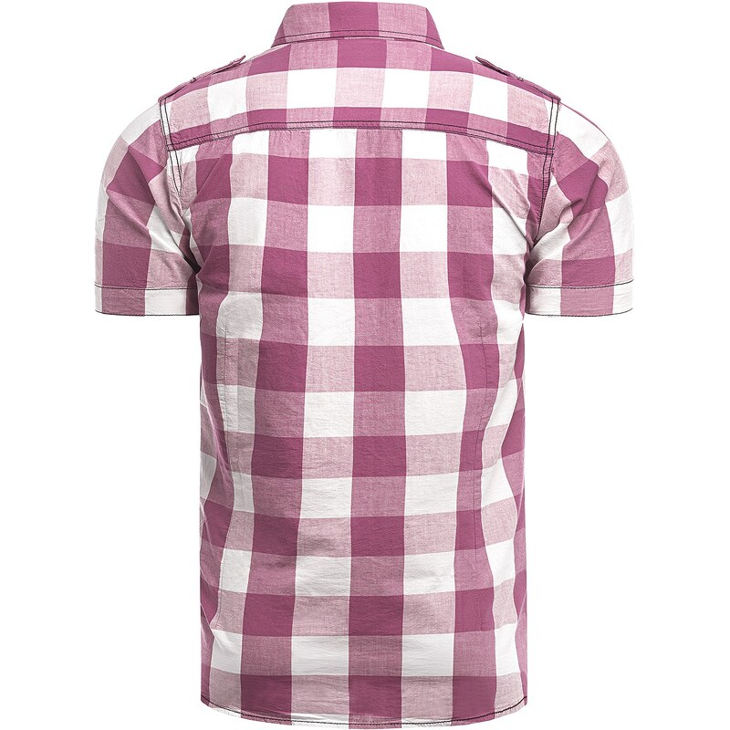 Risardi Pánská košile rsA2 světle růžová
