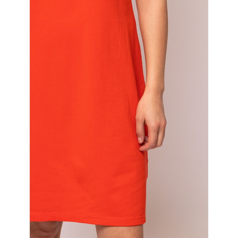 Heavy Tools dámské tričkové šaty Viola oranžové